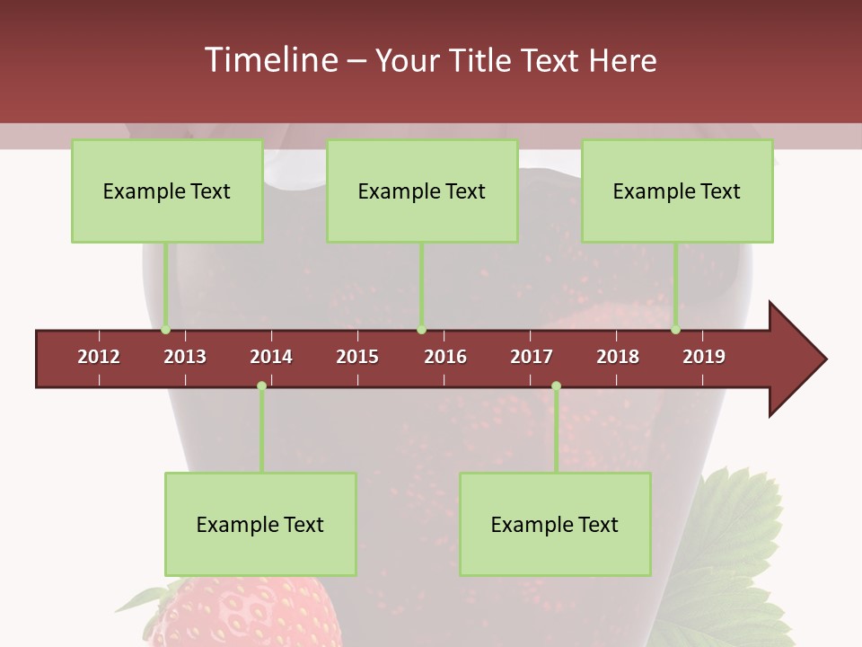 Juicy Organic Dessert PowerPoint Template