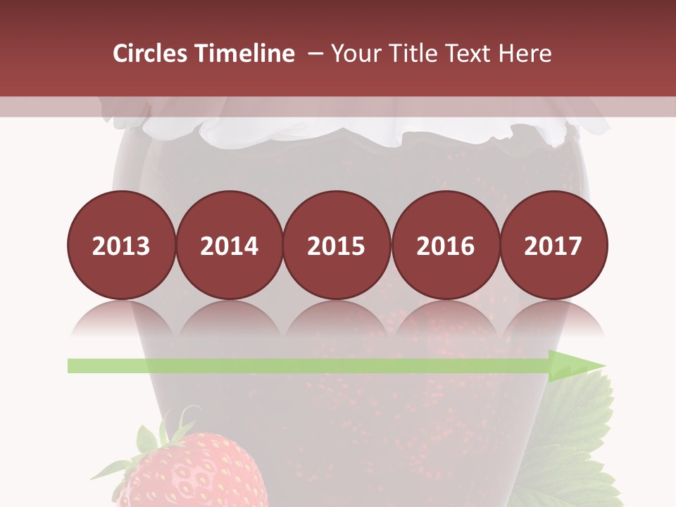 Juicy Organic Dessert PowerPoint Template