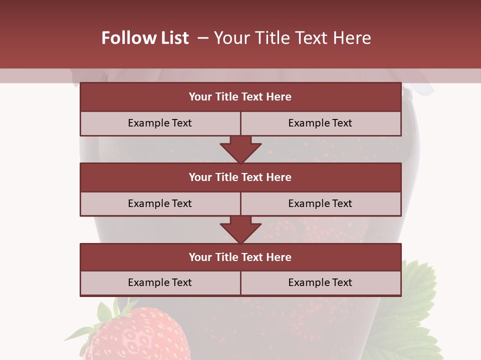 Juicy Organic Dessert PowerPoint Template