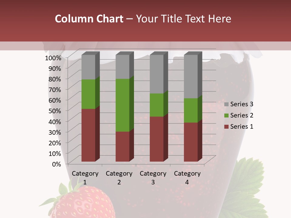 Juicy Organic Dessert PowerPoint Template