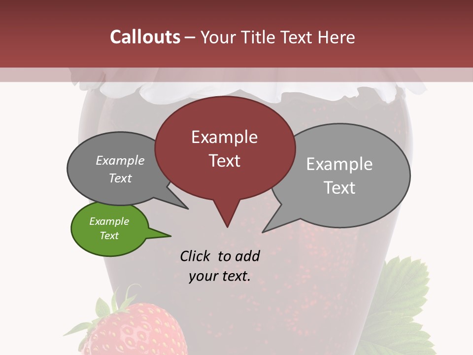 Juicy Organic Dessert PowerPoint Template