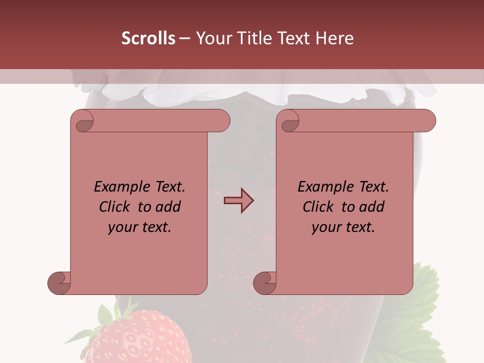 Juicy Organic Dessert PowerPoint Template