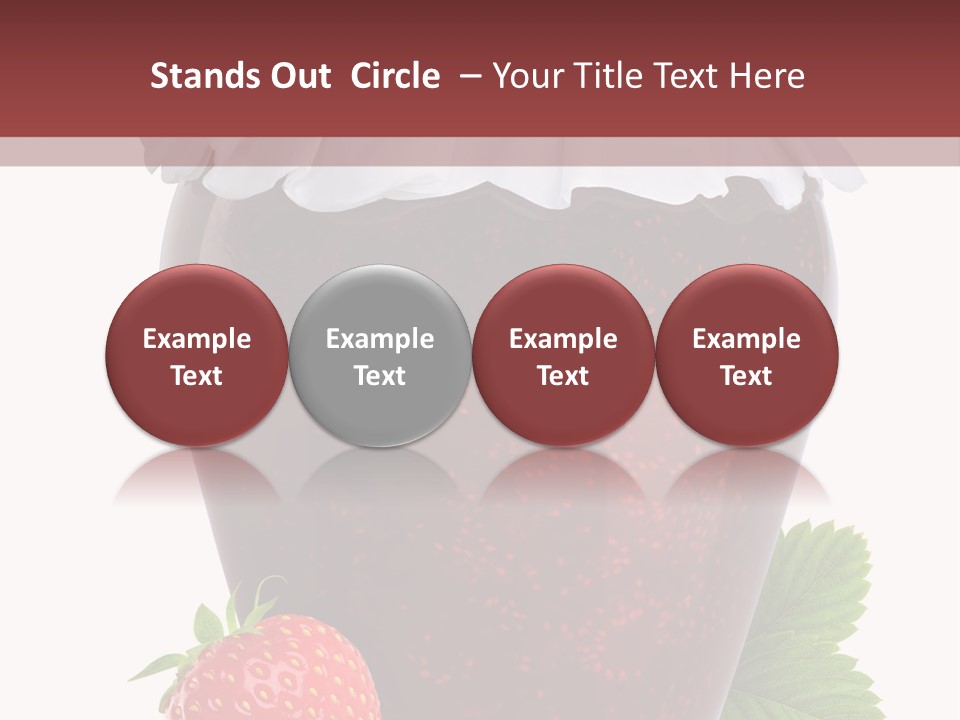 Juicy Organic Dessert PowerPoint Template