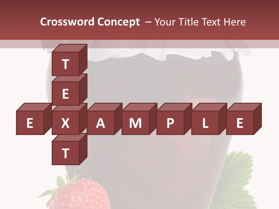 Juicy Organic Dessert PowerPoint Template