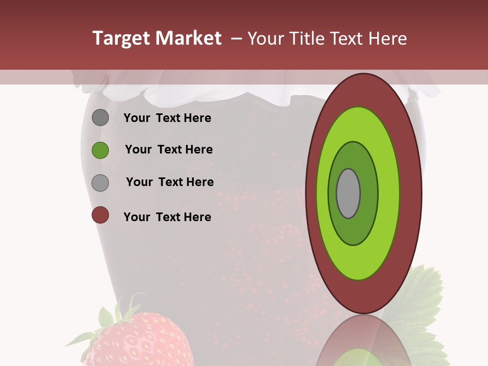 Juicy Organic Dessert PowerPoint Template