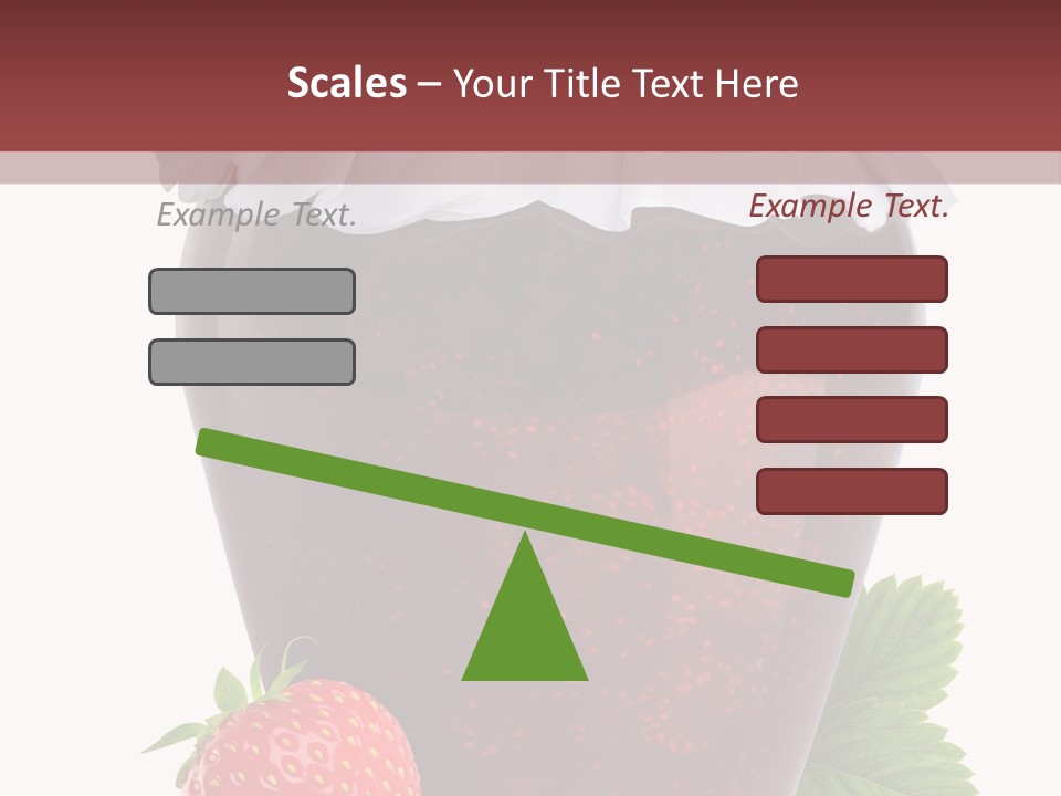 Juicy Organic Dessert PowerPoint Template
