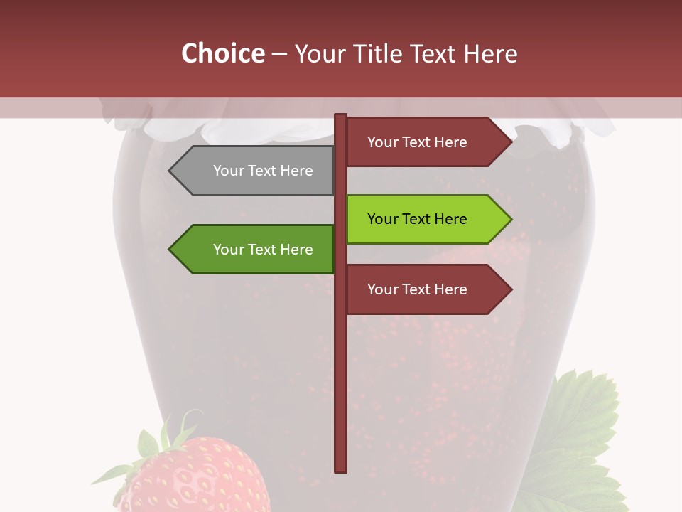 Juicy Organic Dessert PowerPoint Template