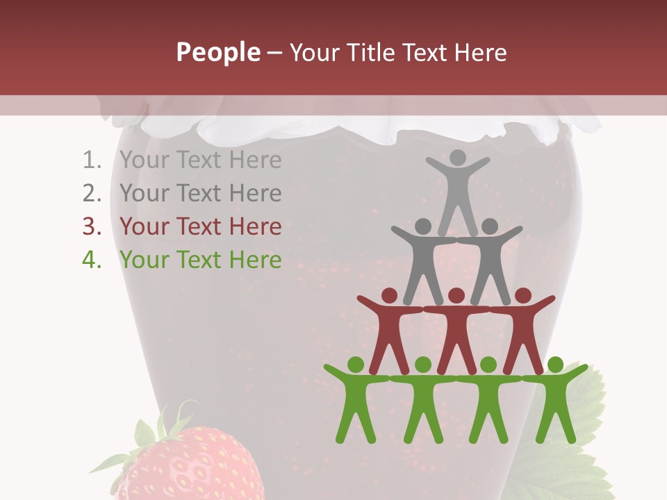 Juicy Organic Dessert PowerPoint Template