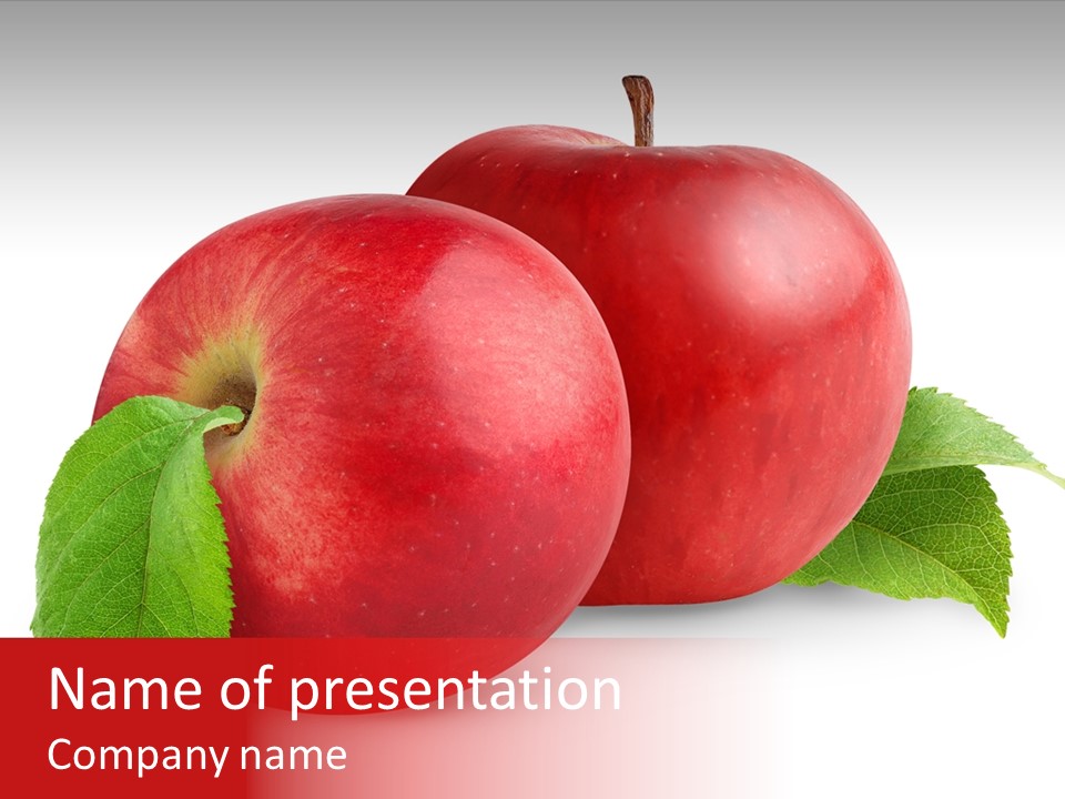 Green Sweet Healthy PowerPoint Template