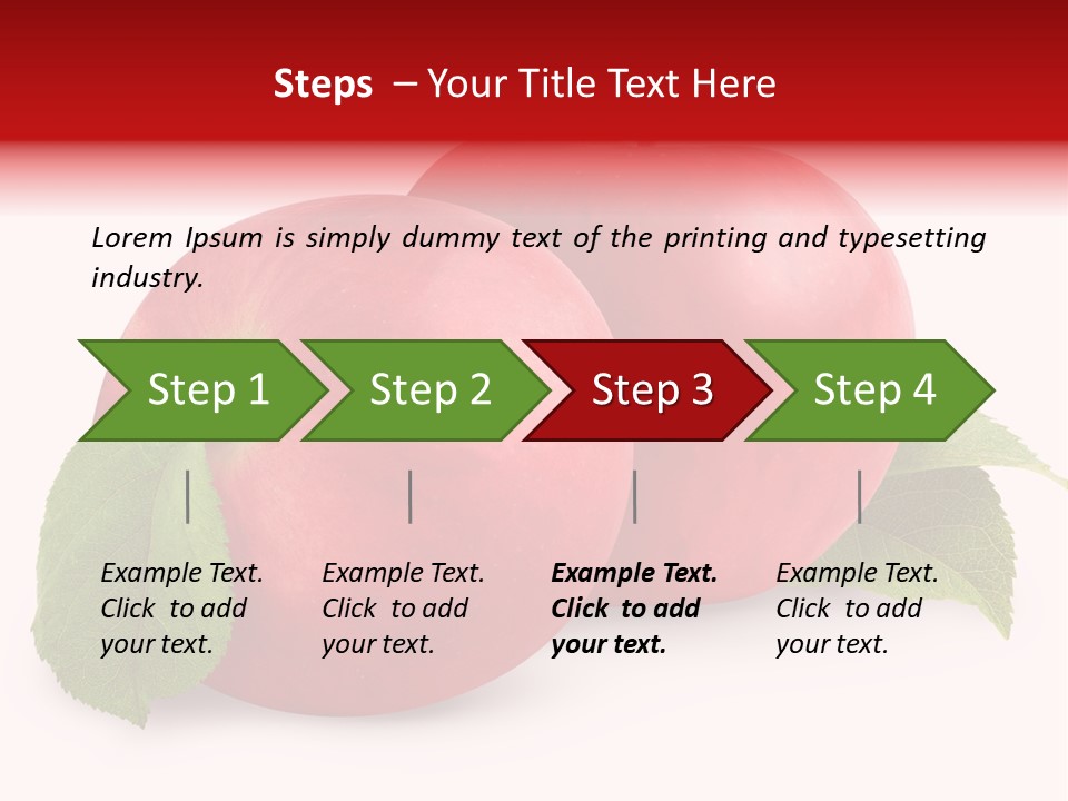 Green Sweet Healthy PowerPoint Template