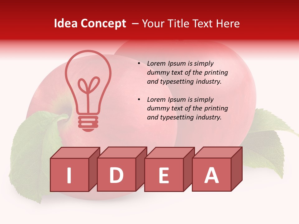 Green Sweet Healthy PowerPoint Template