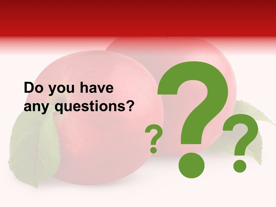 Green Sweet Healthy PowerPoint Template