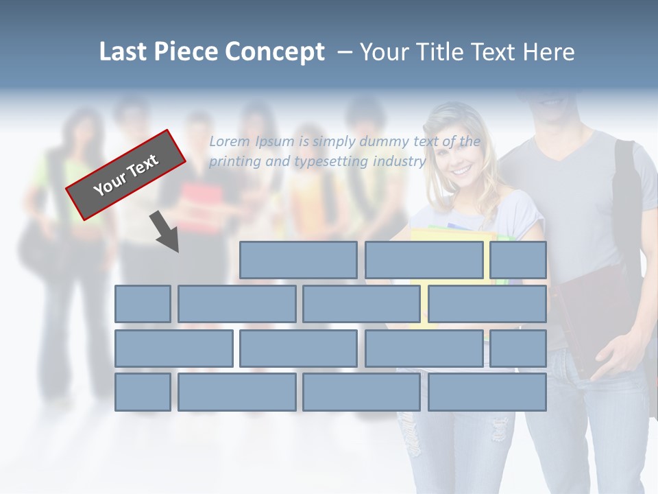 Woman Young Boy PowerPoint Template