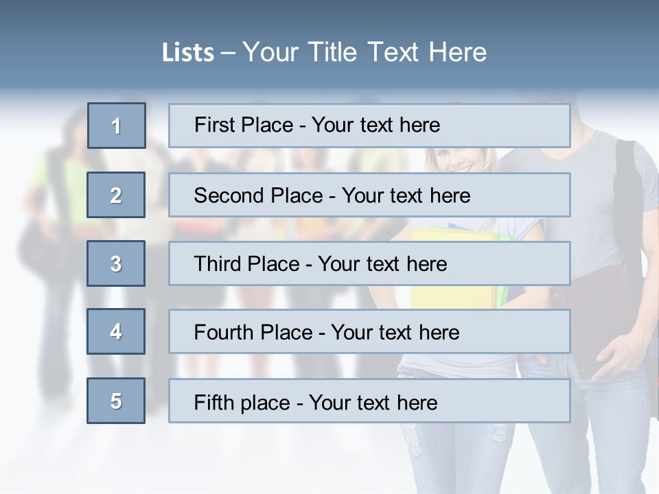 Woman Young Boy PowerPoint Template