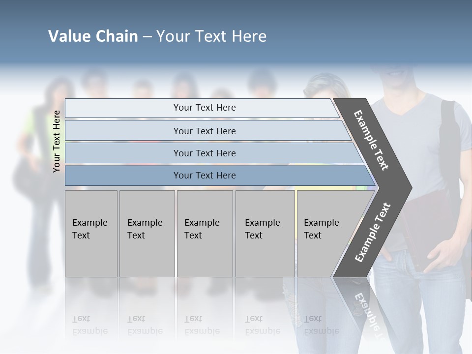 Woman Young Boy PowerPoint Template