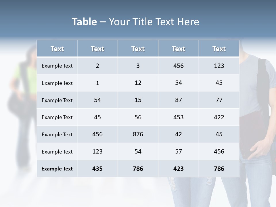 Woman Young Boy PowerPoint Template