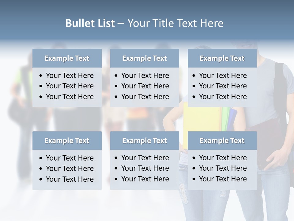 Woman Young Boy PowerPoint Template