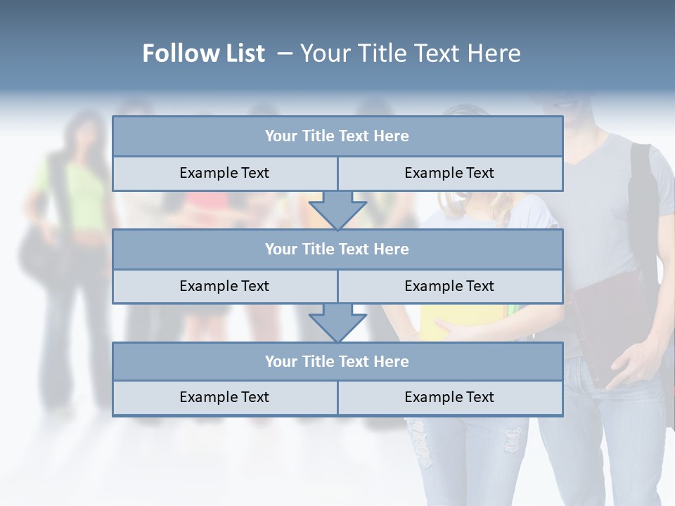 Woman Young Boy PowerPoint Template