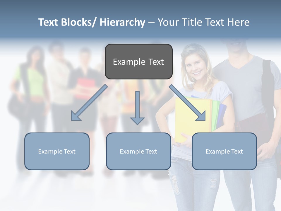 Woman Young Boy PowerPoint Template