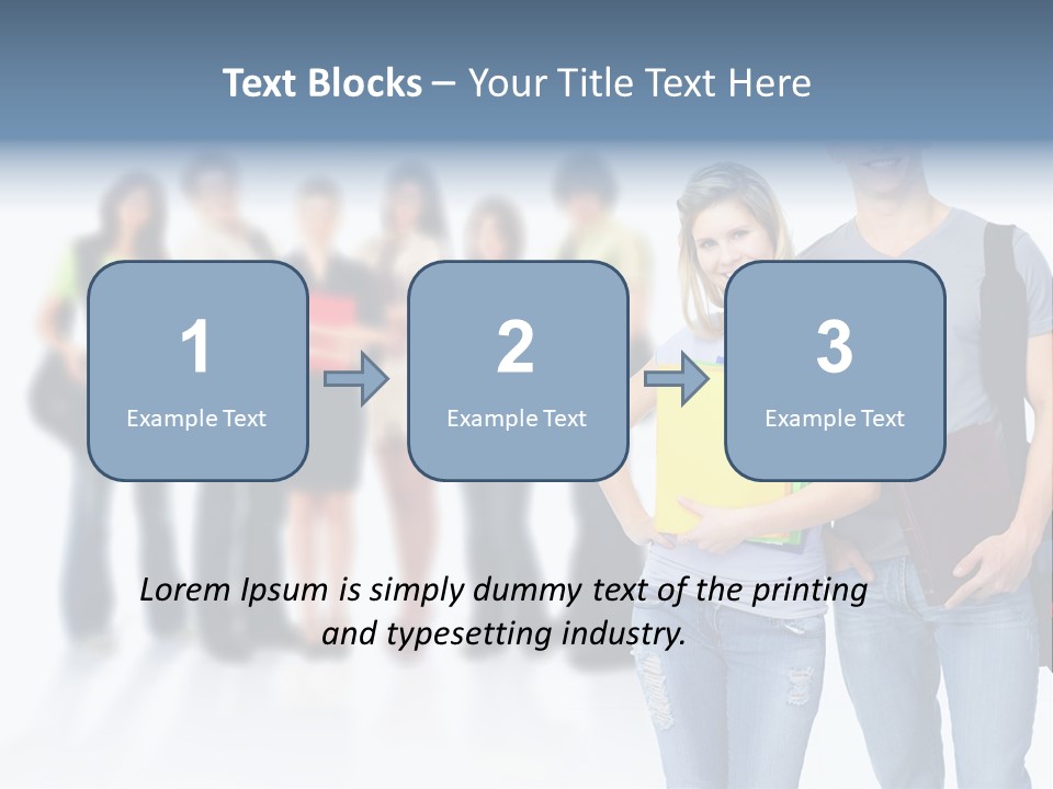Woman Young Boy PowerPoint Template