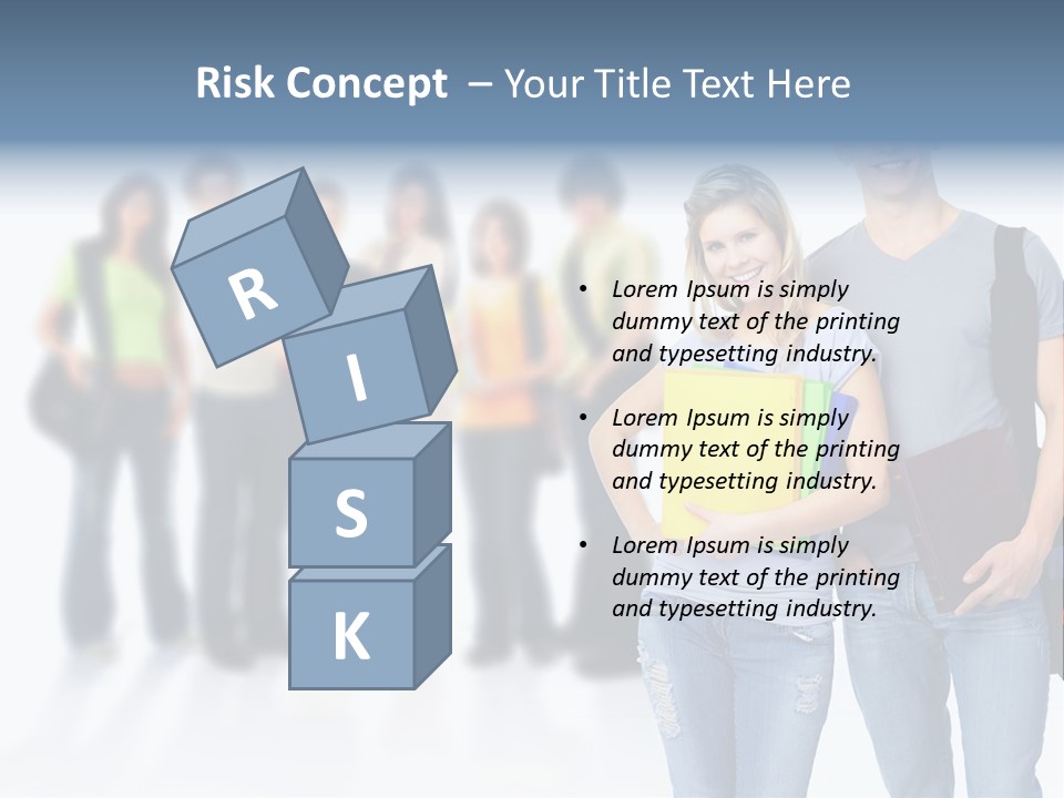 Woman Young Boy PowerPoint Template