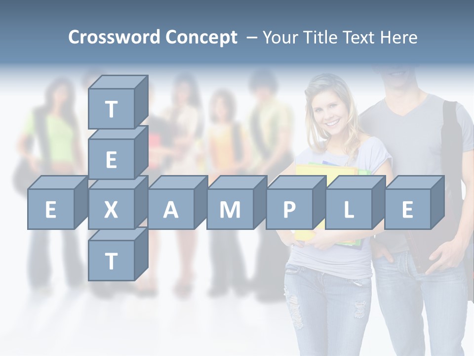 Woman Young Boy PowerPoint Template