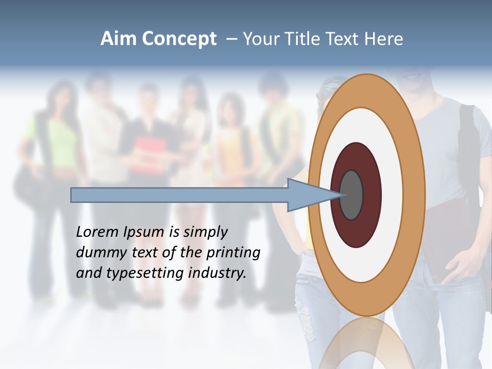 Woman Young Boy PowerPoint Template