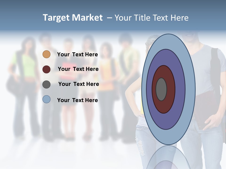 Woman Young Boy PowerPoint Template