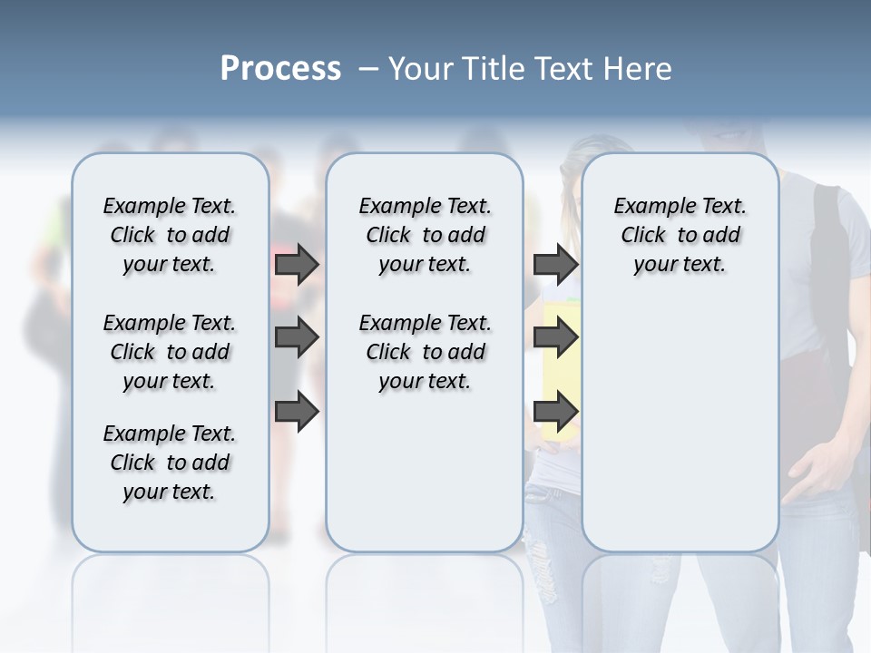 Woman Young Boy PowerPoint Template