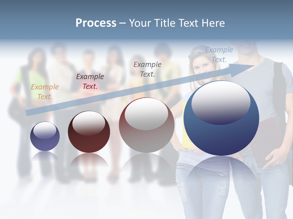 Woman Young Boy PowerPoint Template