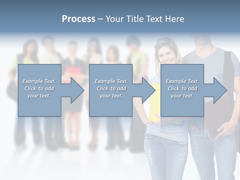 Woman Young Boy PowerPoint Template