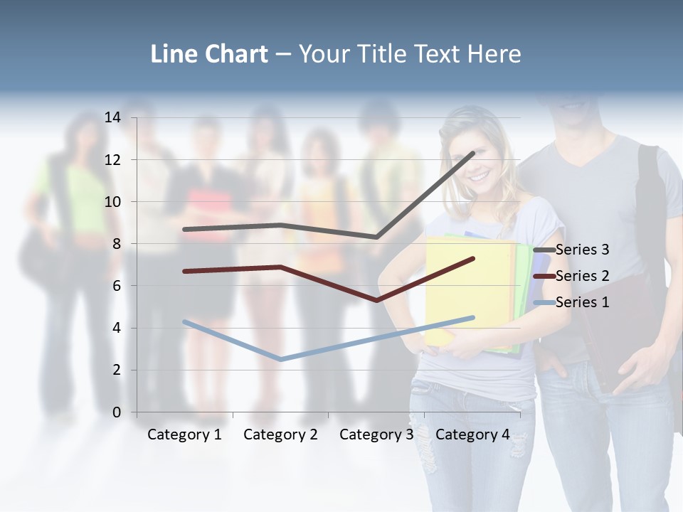 Woman Young Boy PowerPoint Template