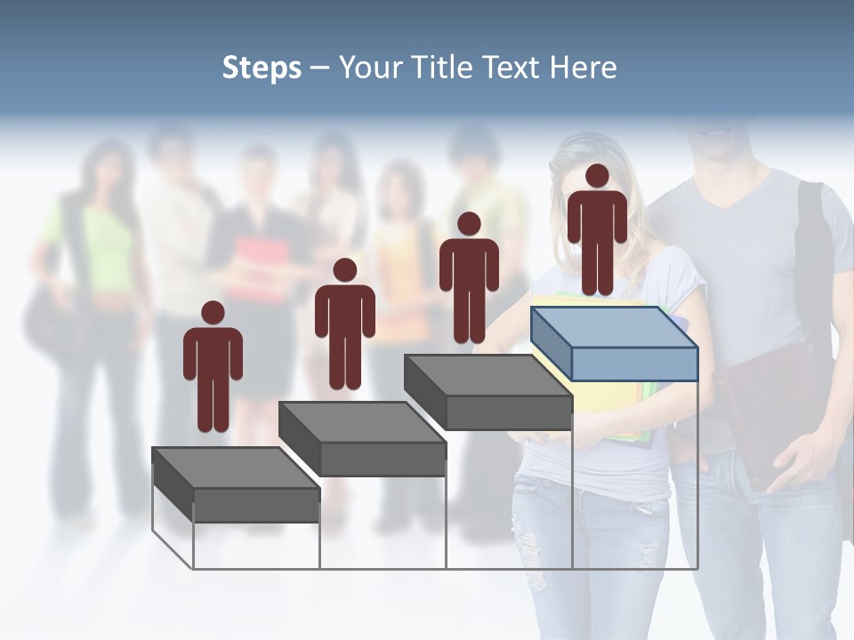 Woman Young Boy PowerPoint Template