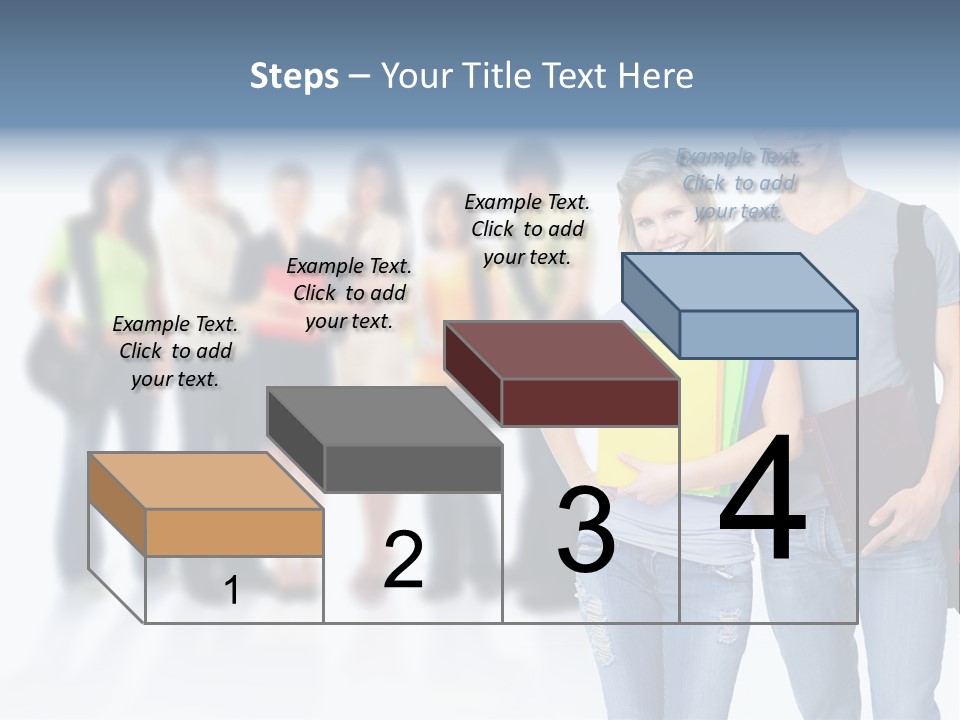 Woman Young Boy PowerPoint Template