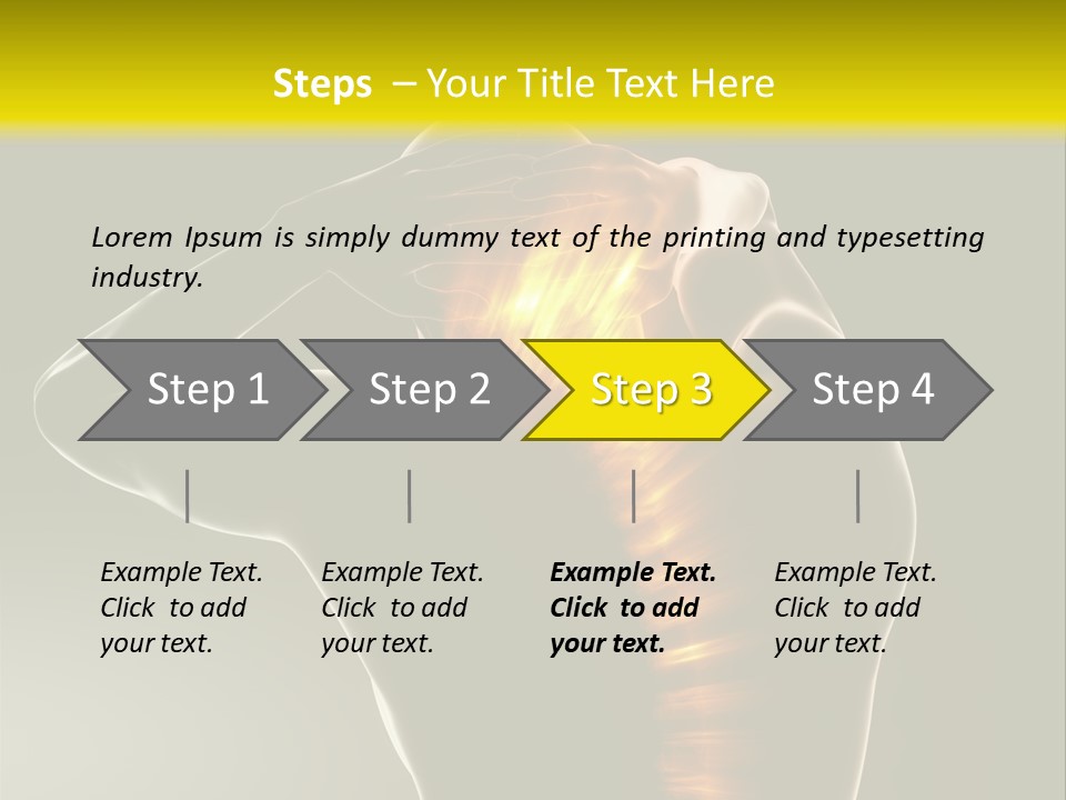 Medicine Back Medical PowerPoint Template