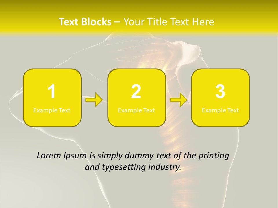 Medicine Back Medical PowerPoint Template