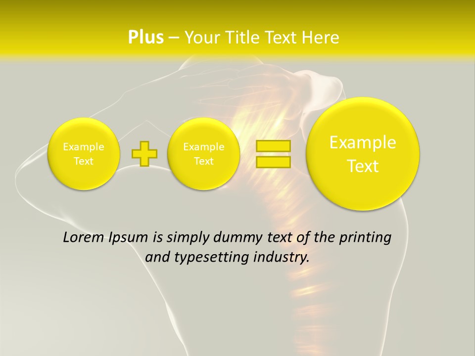Medicine Back Medical PowerPoint Template