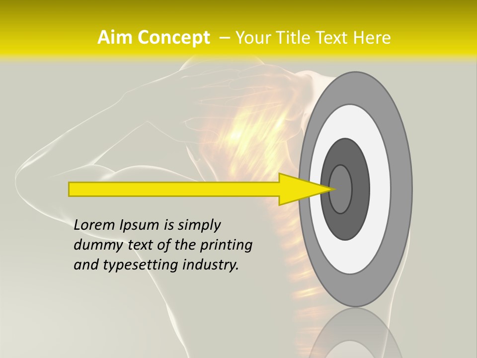 Medicine Back Medical PowerPoint Template