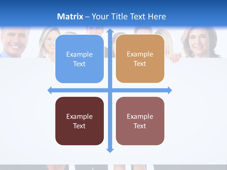 Advertising Woman Isolate PowerPoint Template
