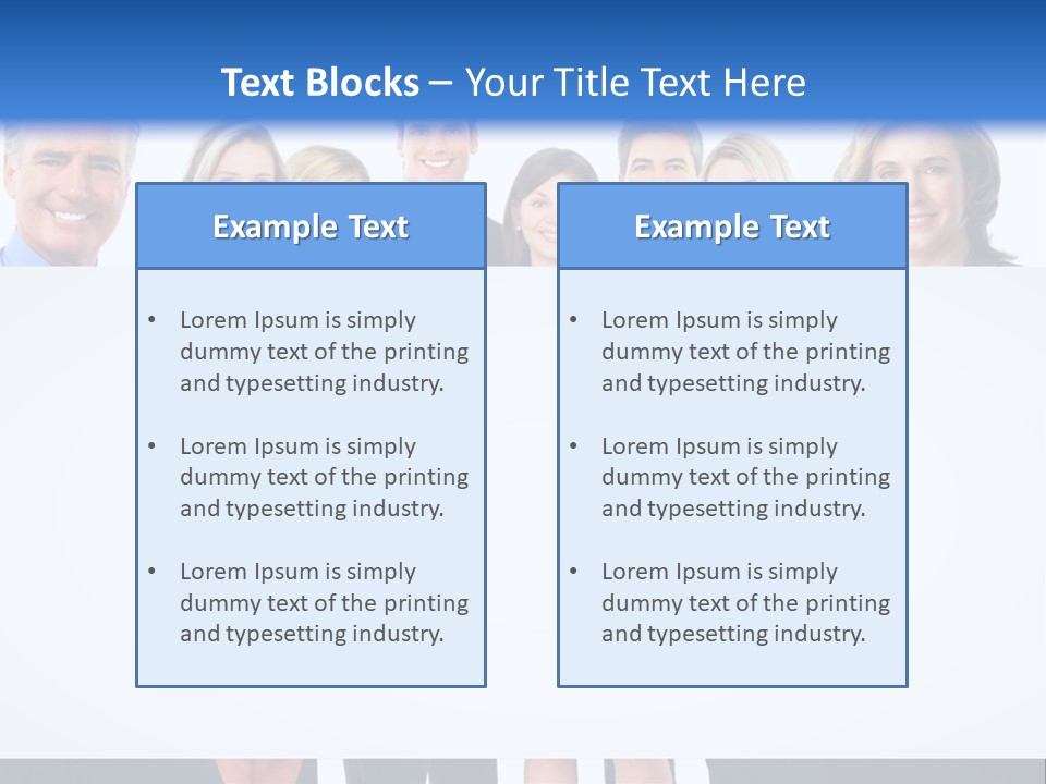 Advertising Woman Isolate PowerPoint Template