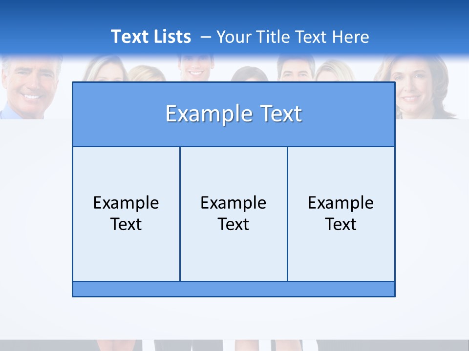 Advertising Woman Isolate PowerPoint Template