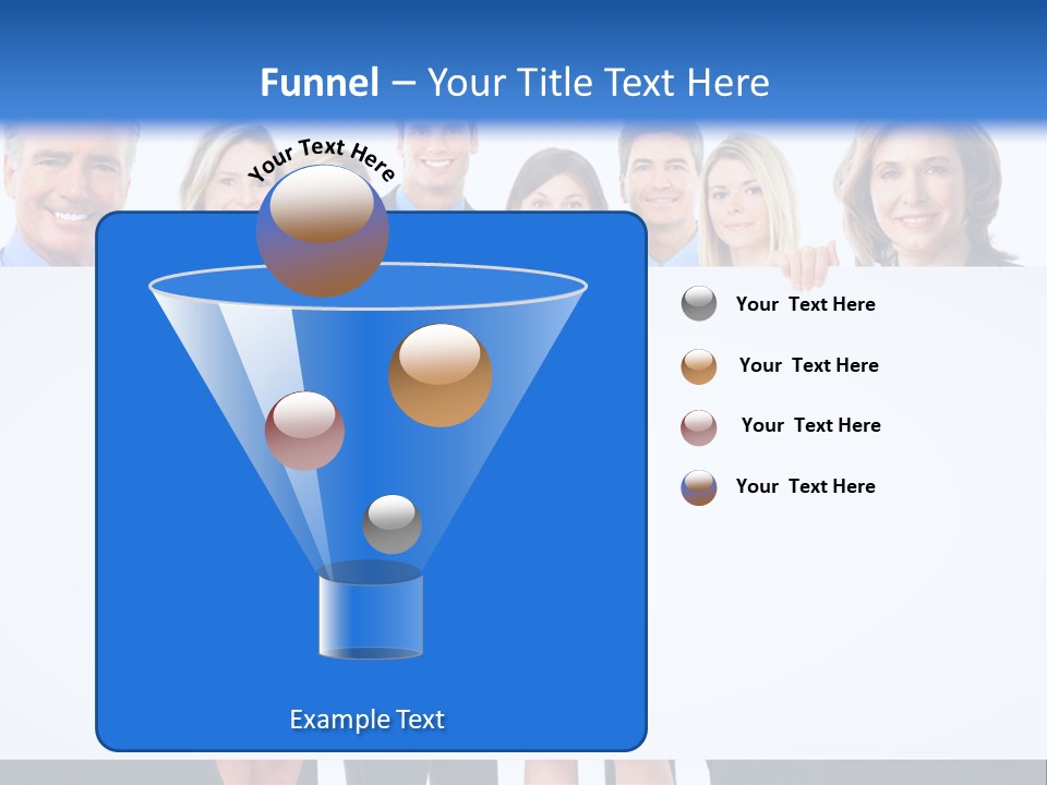 Advertising Woman Isolate PowerPoint Template