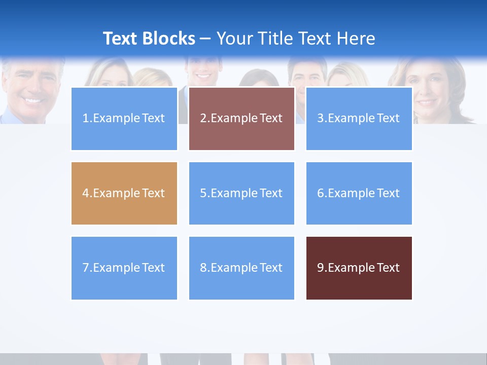 Advertising Woman Isolate PowerPoint Template