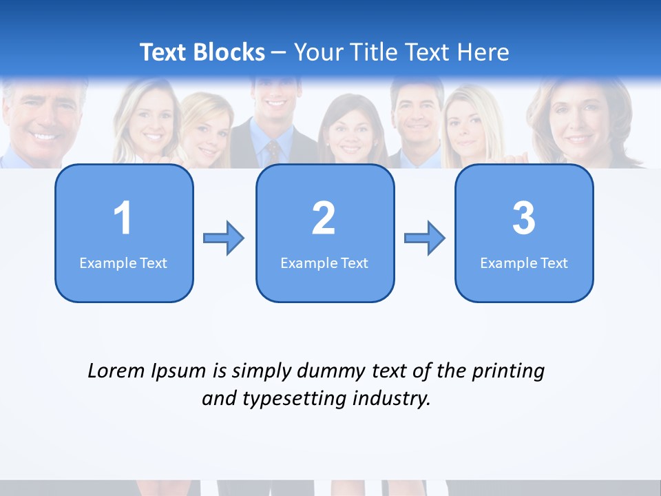 Advertising Woman Isolate PowerPoint Template