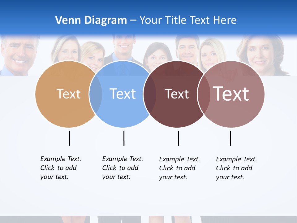 Advertising Woman Isolate PowerPoint Template