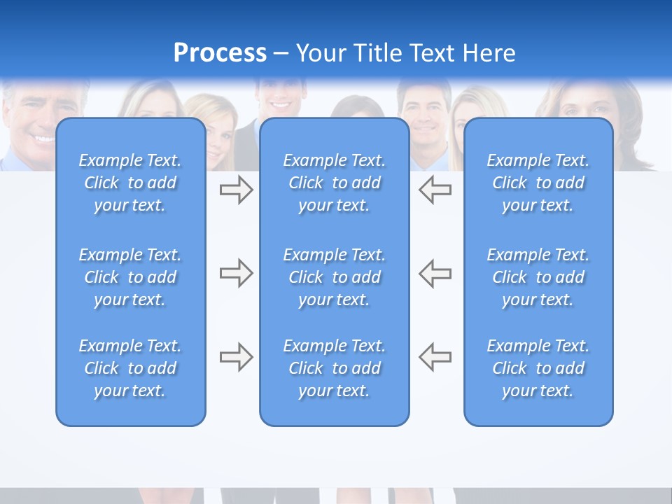 Advertising Woman Isolate PowerPoint Template