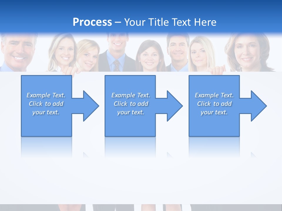 Advertising Woman Isolate PowerPoint Template