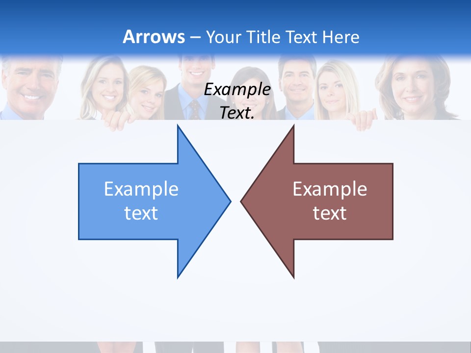 Advertising Woman Isolate PowerPoint Template