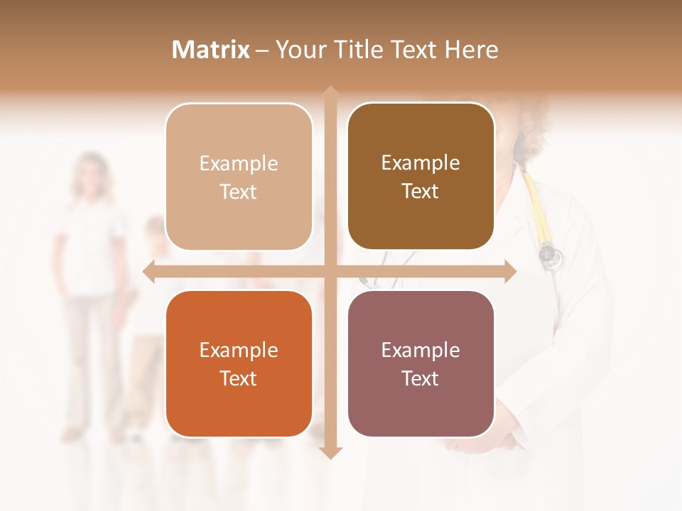 Healthy Smile Mother PowerPoint Template