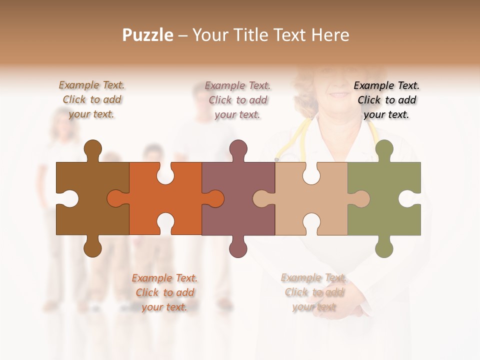 Healthy Smile Mother PowerPoint Template